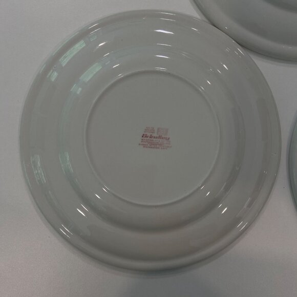 Grindley Vintage Salad Plates Salisbury Cathedral Red & White Trans - Picture 9 of 16